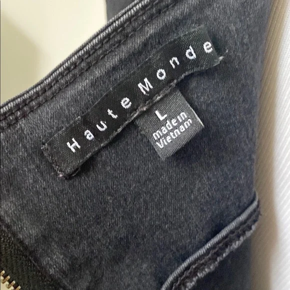 Haute Monde Black Puff Sleeve Mini Dress - Picture 5 of 7